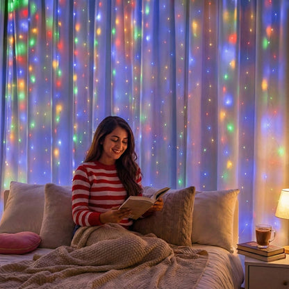 Magična LED zavjesa 3 x 2 metra – – Šarena 3 x 2 metra – slika 2