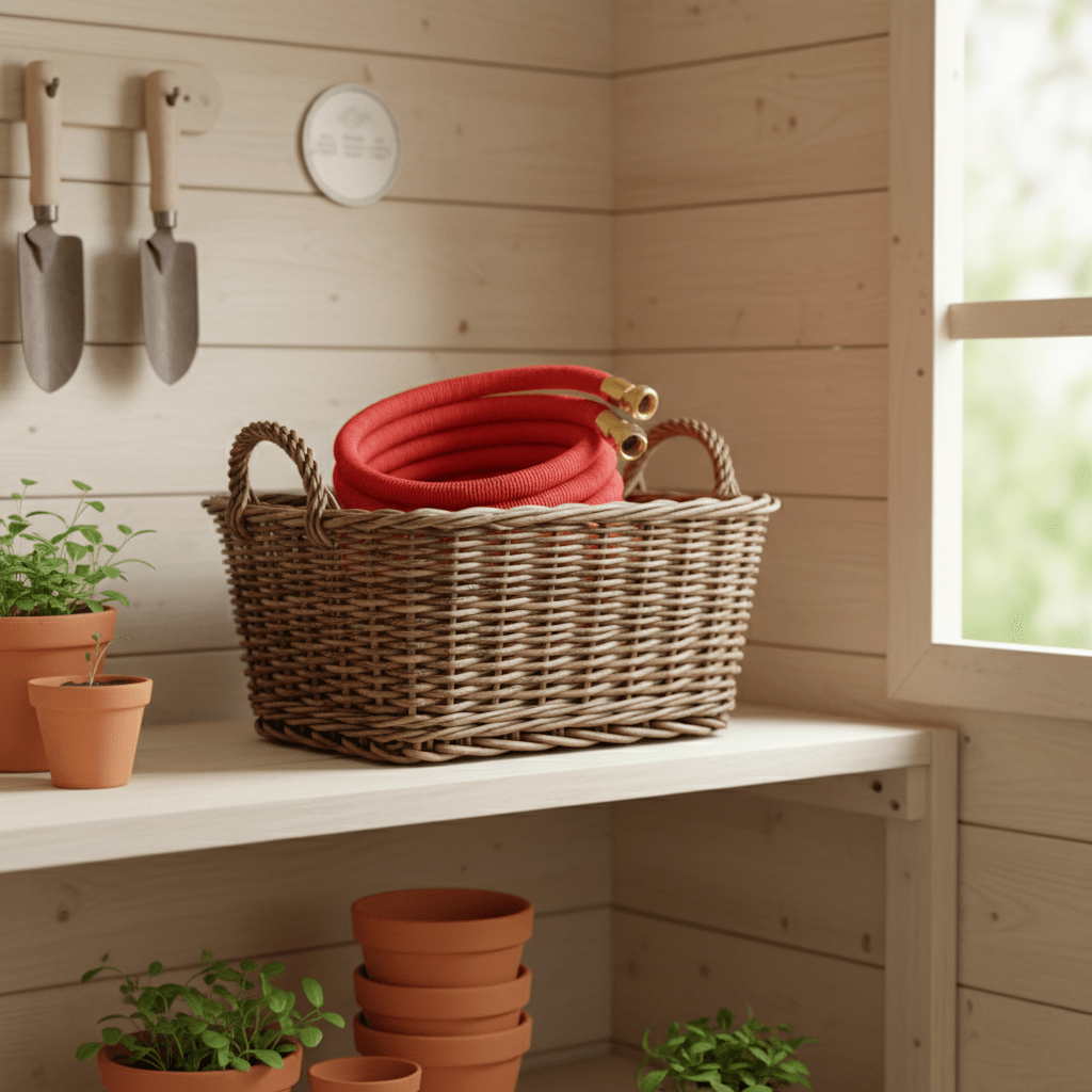 Magicno Rastezljivo Vrtno Crijevo 23 metra – Oprema za vrt – Crna – slika 4