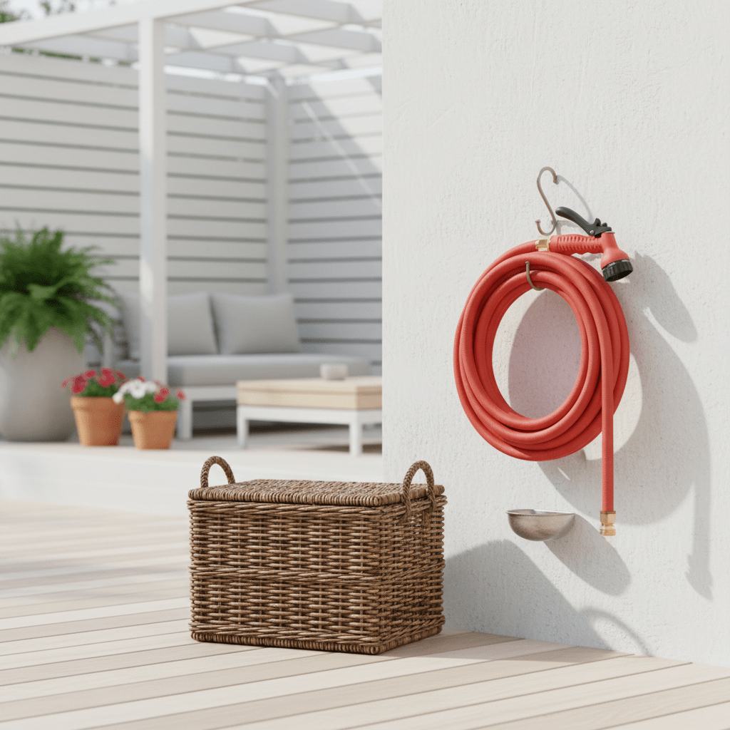 Magicno Rastezljivo Vrtno Crijevo 30 metara sa Raspršivačem – Oprema za vrt – Crvena 100 FT (30m) – slika 4