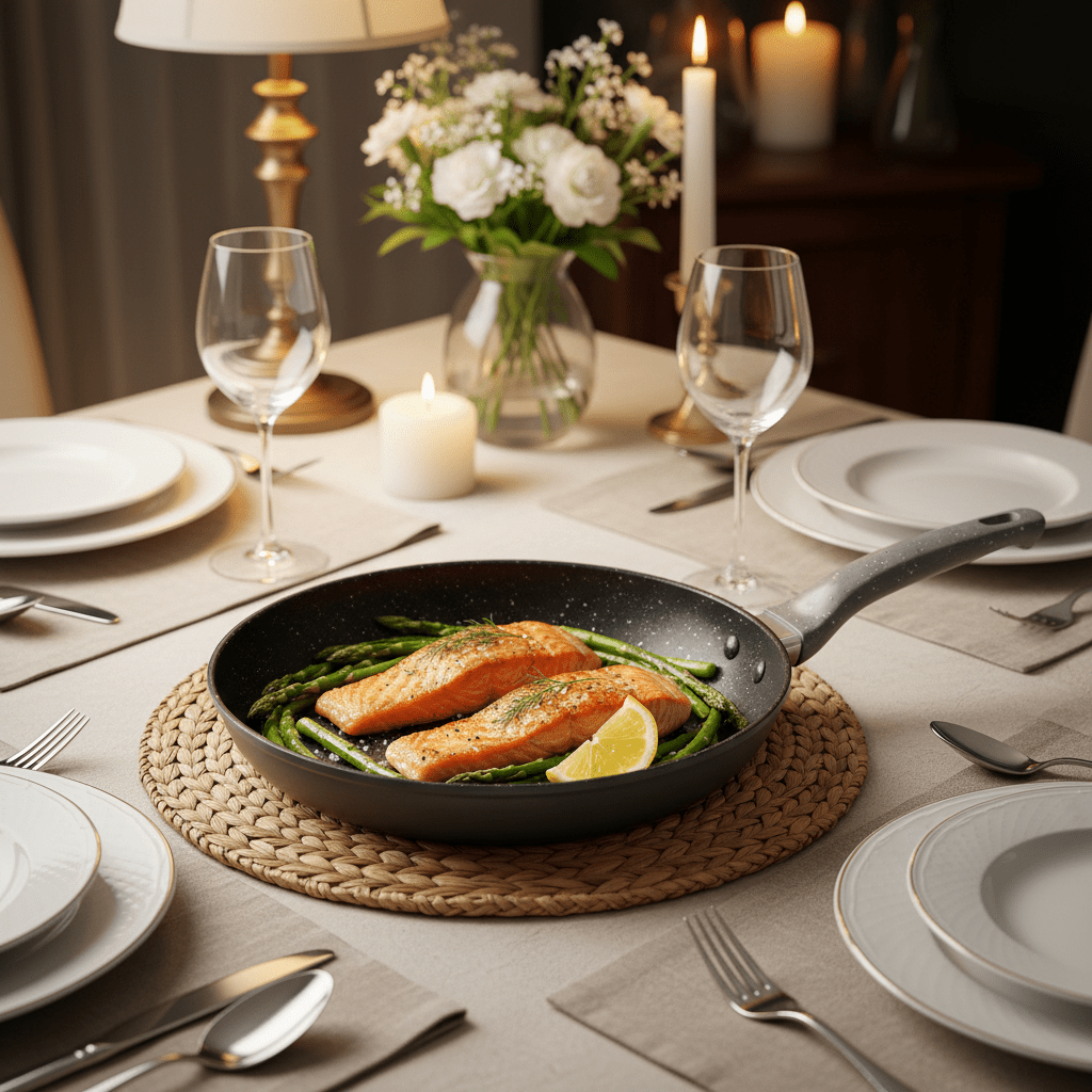 Maifanshi Neprijanjajuća Tava 28cm - Vrhunska Kvaliteta za Vašu Kuhinju – Kuhinjsko posuđe – 28cm – slika 5