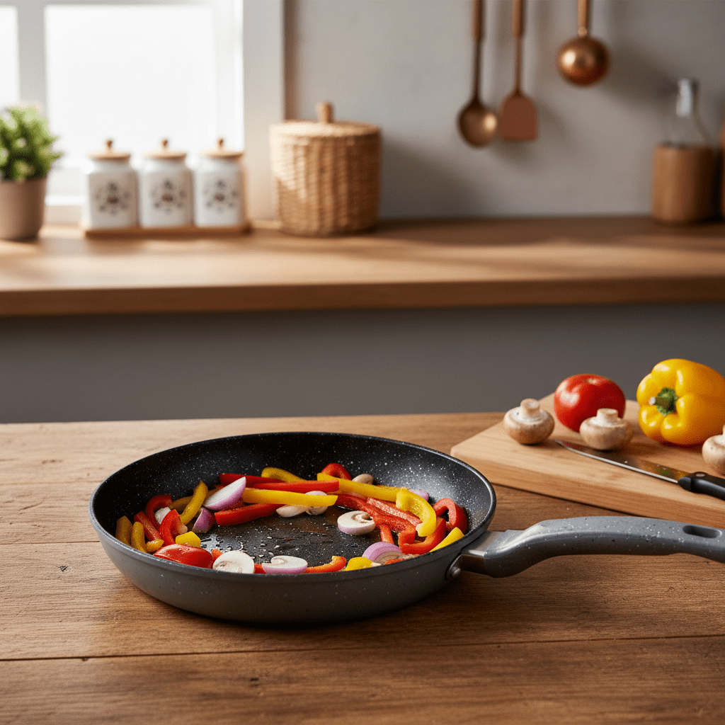 Maifanshi Neprijanjajuća Tava 28cm - Vrhunska Kvaliteta za Vašu Kuhinju – Kuhinjsko posuđe – 28cm – slika 3