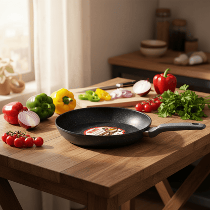 MAIFANSHI Non - Stick Tava 30cm – Granitni Premaz za Savršeno Kuhanje – Kuhinjsko posuđe – 30cm – slika 3
