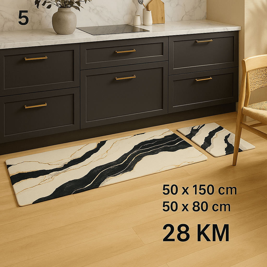 Marble Elegance Set dekorativnih prostirki - SAMO KLIKNI