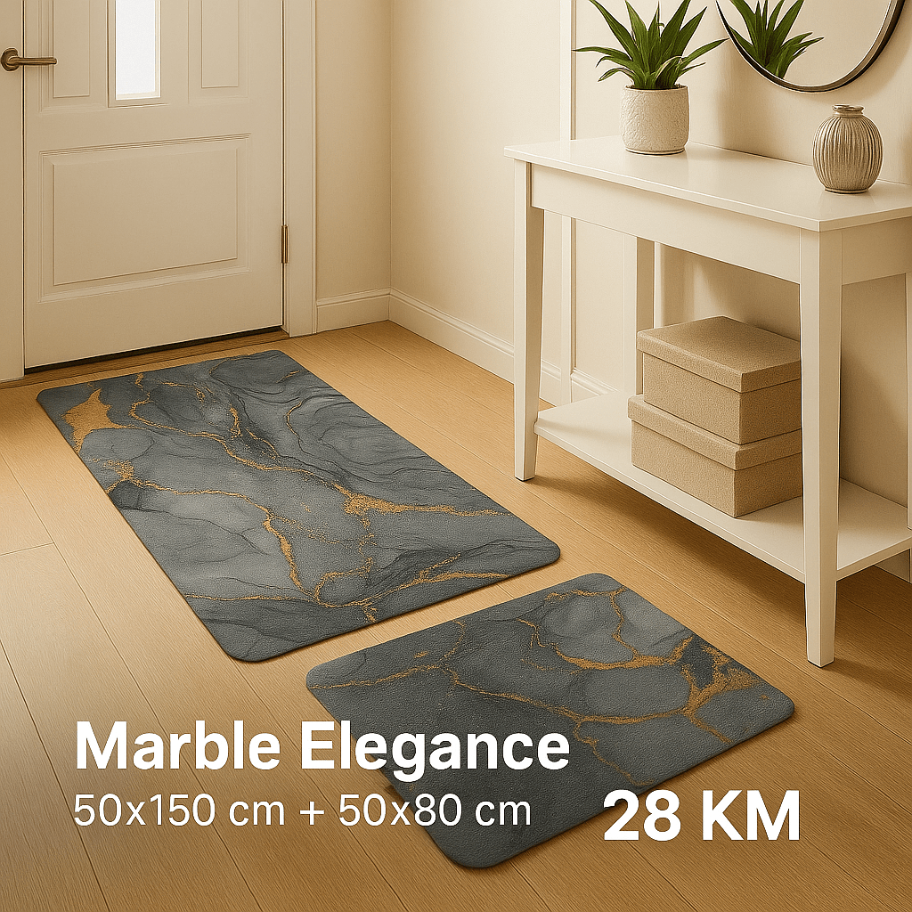 Marble Elegance Set dekorativnih prostirki - SAMO KLIKNI