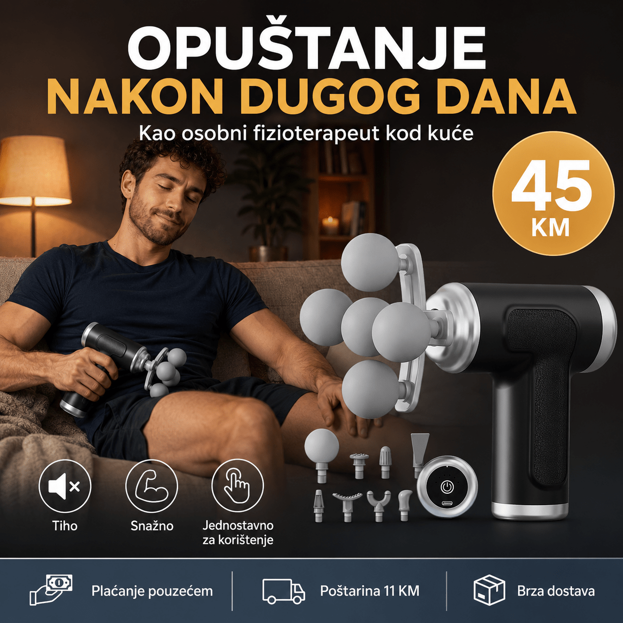 Masažni Pištolj za Mišiće – – – slika 4