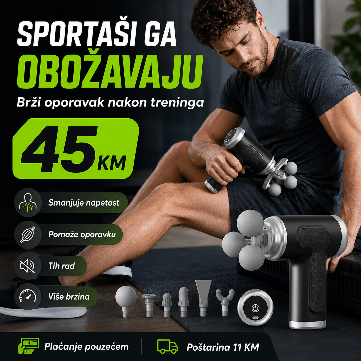 Masažni Pištolj za Mišiće – – – slika 6