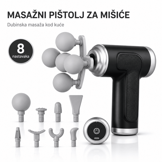 Masažni Pištolj za Mišiće – – – slika 1