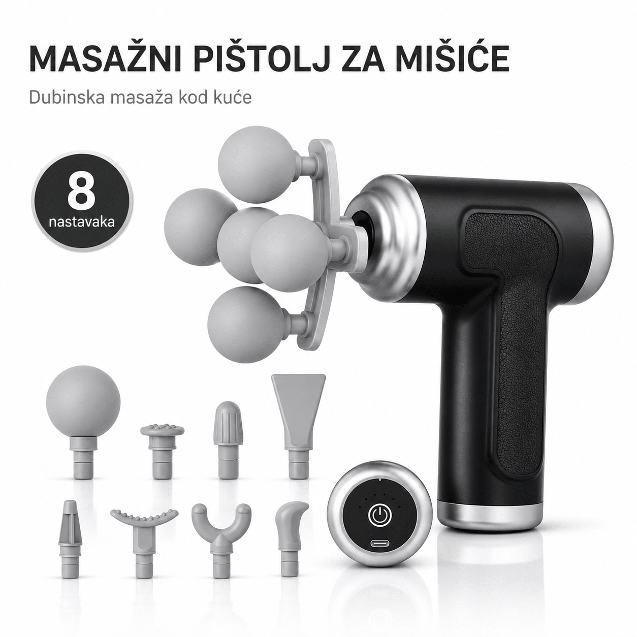 Masažni Pištolj za Mišiće – – – slika 1
