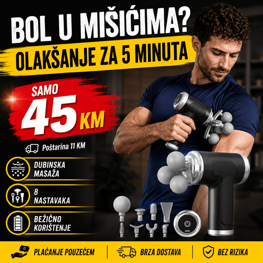 Masažni Pištolj za Mišiće – – – slika 2