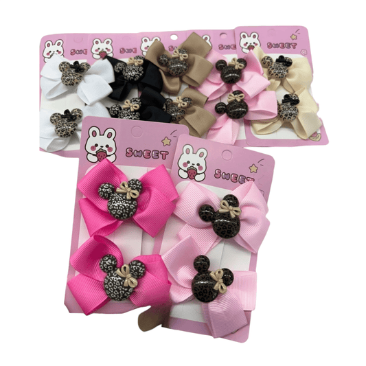 Mašnice za Kosu – Set od 12 Komada – – Model.1 - 12.komada – slika 1