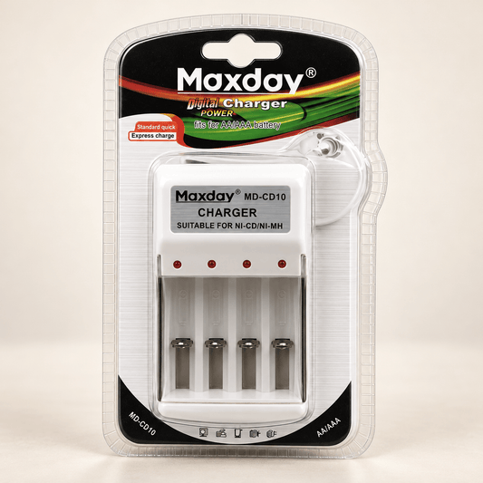 Maxday punjač za AA i AAA Ni-Cd/Ni-MH baterije – Maxday punjači za AA/AAA Ni-Cd/Ni-MH baterije – – slika 1
