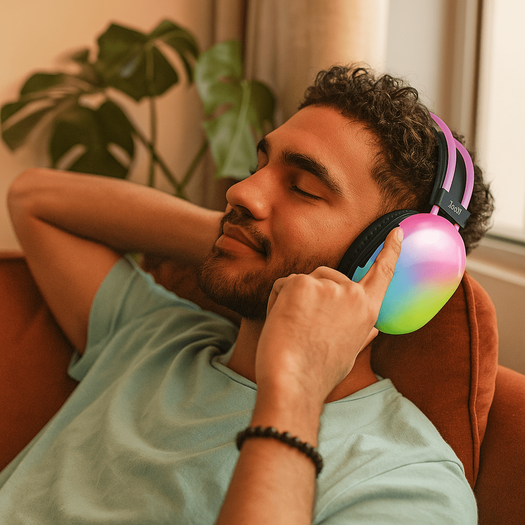 Menron Bežične RGB Slušalice - SAMO KLIKNI