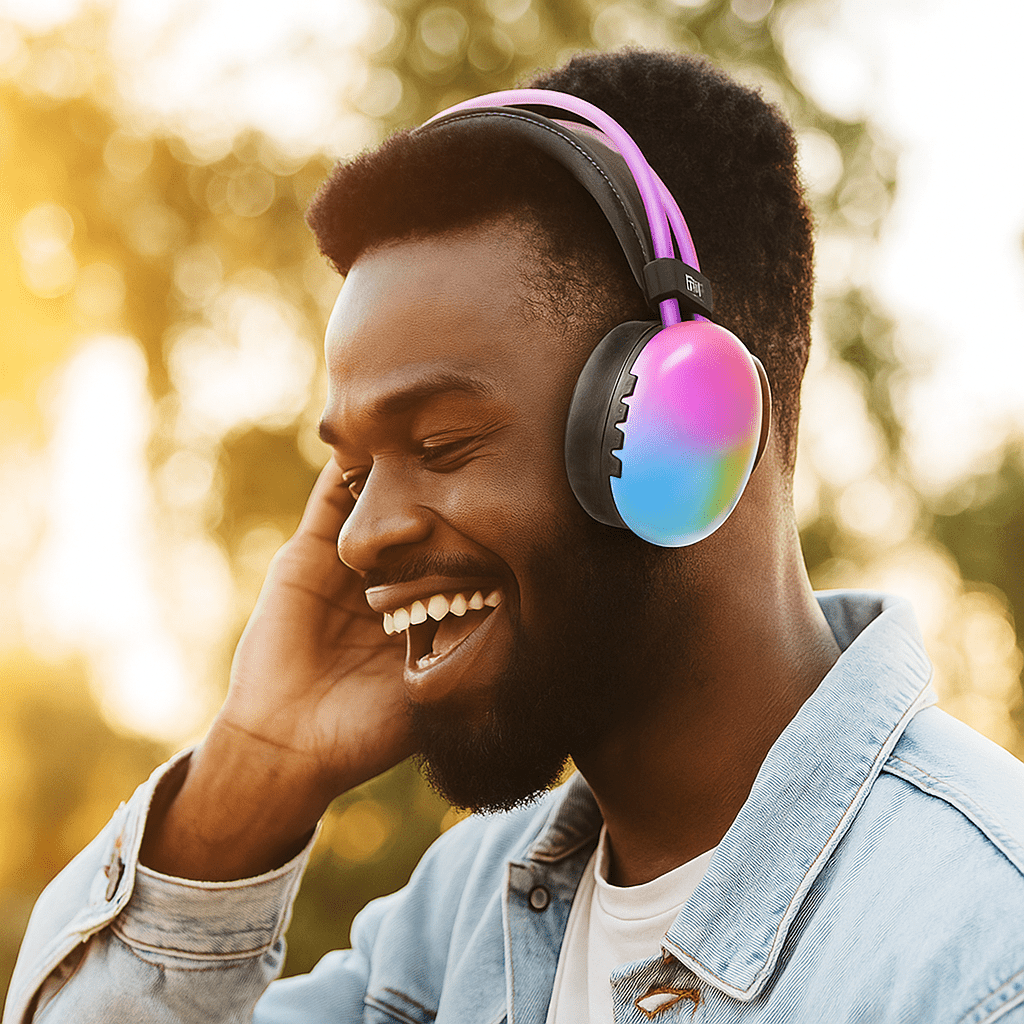 Menron Bežične RGB Slušalice - SAMO KLIKNI
