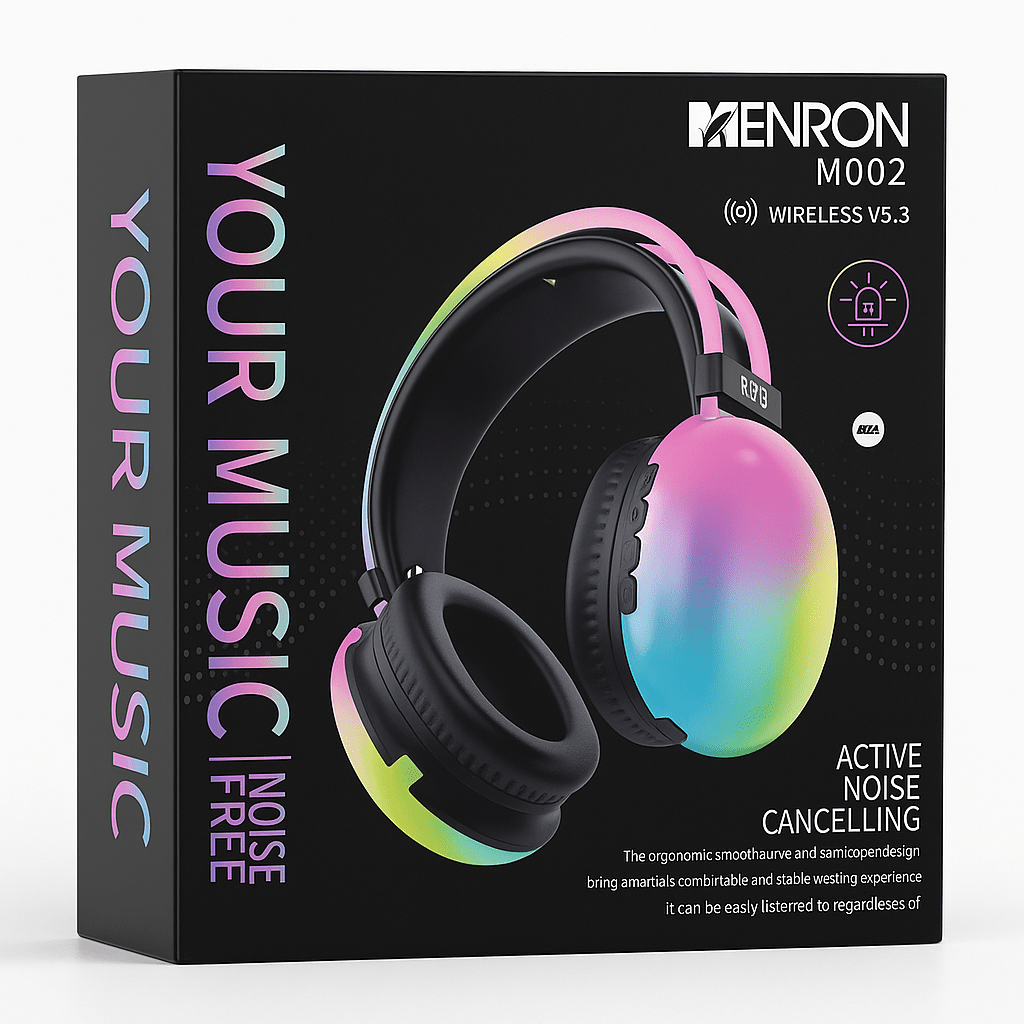 Menron Bežične RGB Slušalice - SAMO KLIKNI