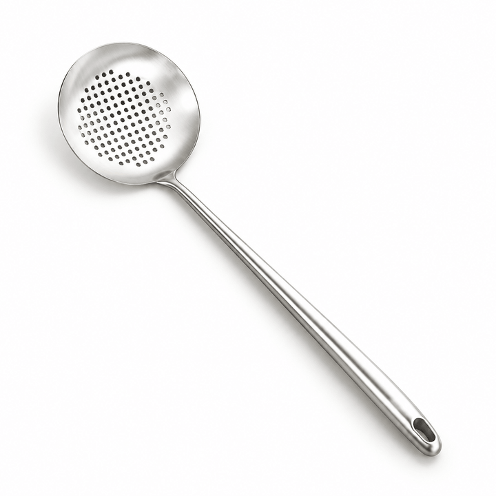 Metalna kašika s rupicama 44 cm