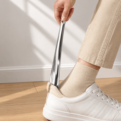 Metalna kašika za obuću – 30 cm, glatka ili reljefna – Metalne kašike za obuću 30 cm – Glatka – slika 6