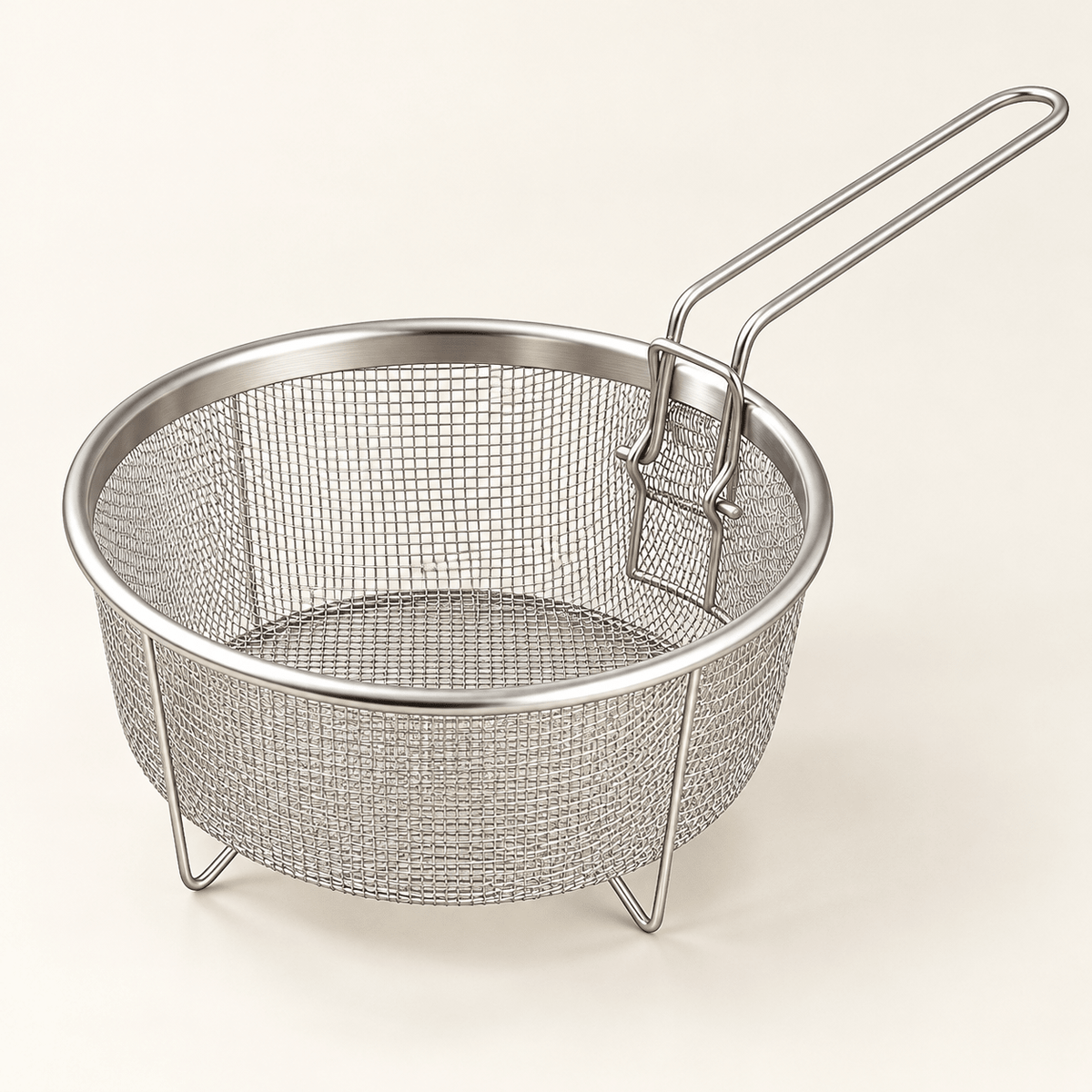 Metalna korpa za prženje 20 cm – Korpe za prženje – Okrugla – slika 4