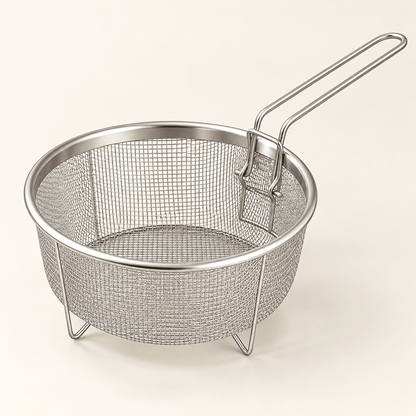 Metalna korpa za prženje 20 cm – Korpe za prženje – Okrugla – slika 4