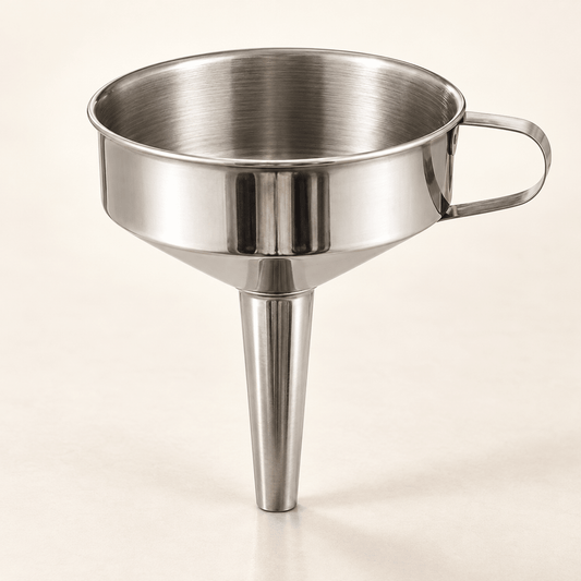 Metalni kuhinjski lijevak s dugim nastavkom, 11 ili 13 cm – Kuhinjski lijevci – 11 cm – slika 1