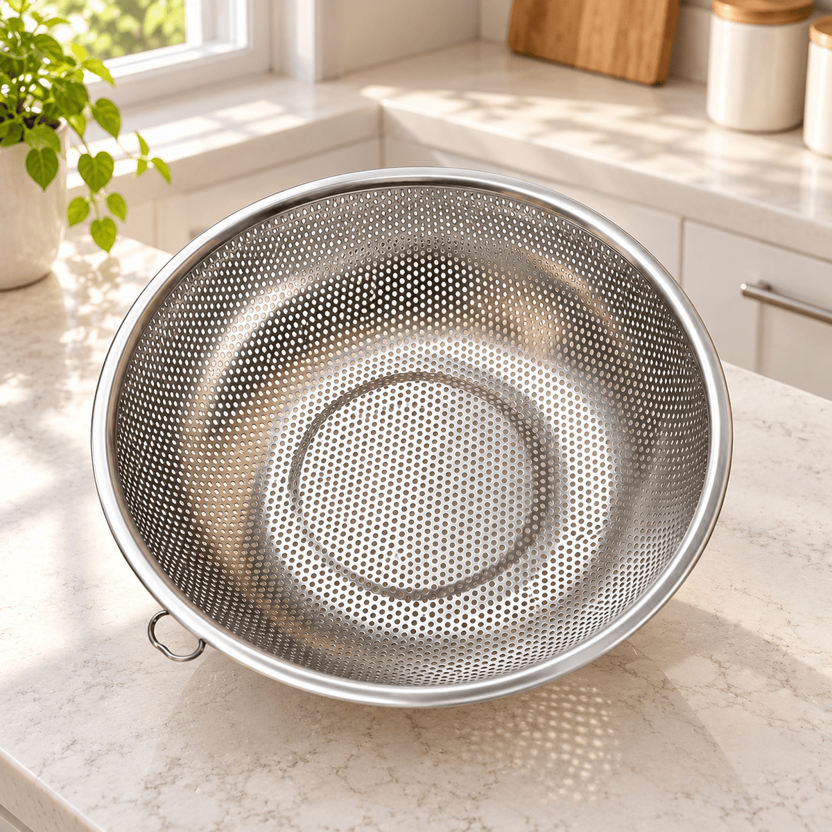 Metalno cjedilo s rupicama – Cjedila – 22,5 cm – slika 8