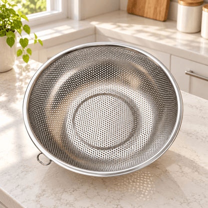 Metalno cjedilo s rupicama – Cjedila – 22,5 cm – slika 8