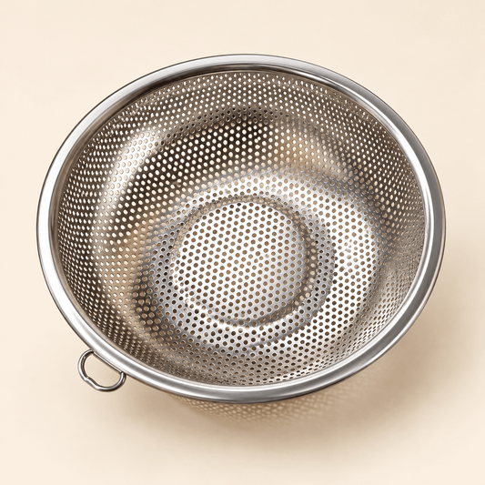 Metalno cjedilo s rupicama – Cjedila – 16,5 cm – slika 1