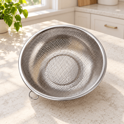 Metalno cjedilo s rupicama – Cjedila – 19,5 cm – slika 5