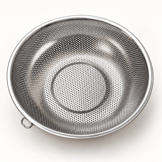 Metalno kuhinjsko cjedilo – Kuhinjska cjedila – 25,5 cm – slika 1