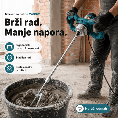 Mikser za Beton 2400W – – – slika 6