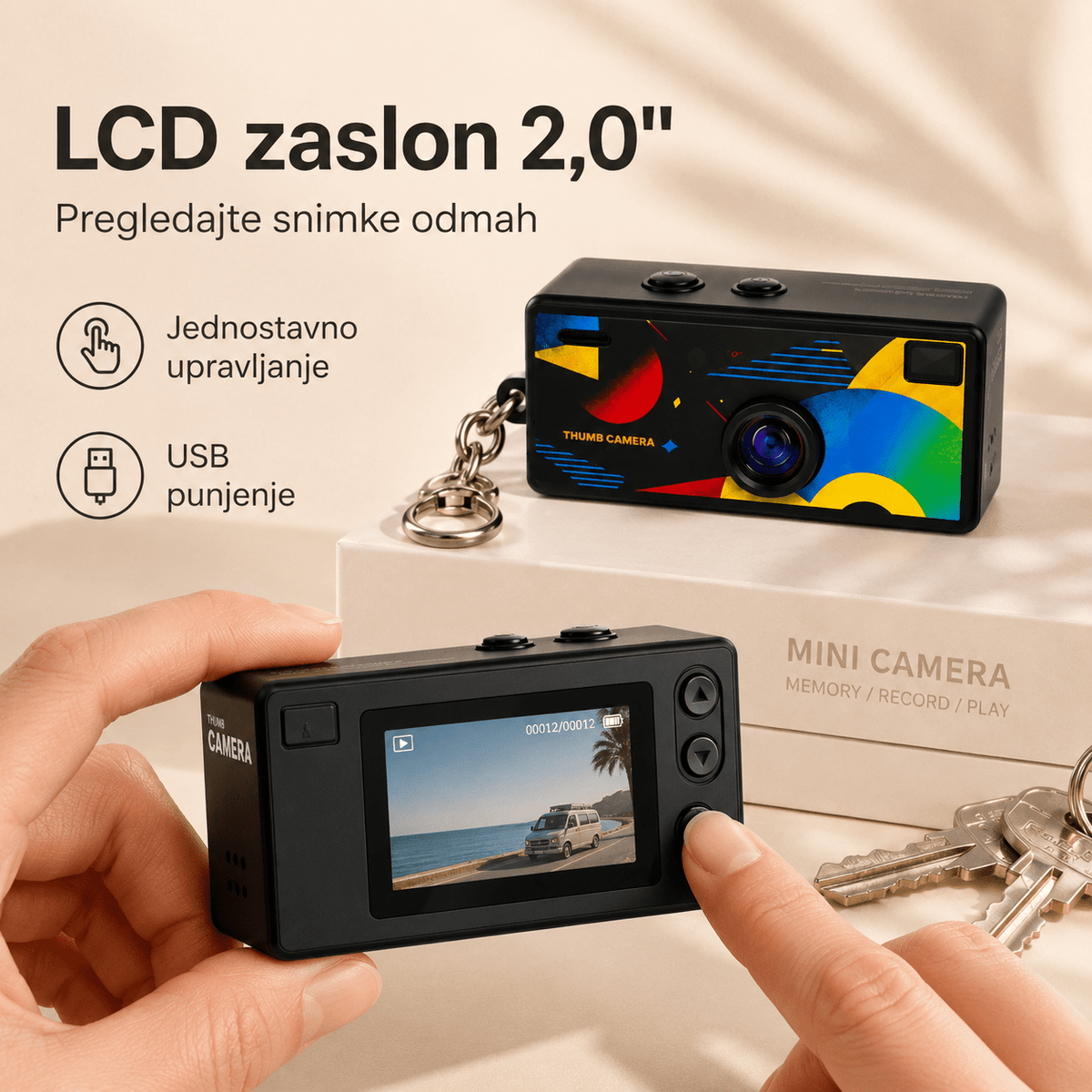 Mini 4K Digitalna Kamera – – – slika 5