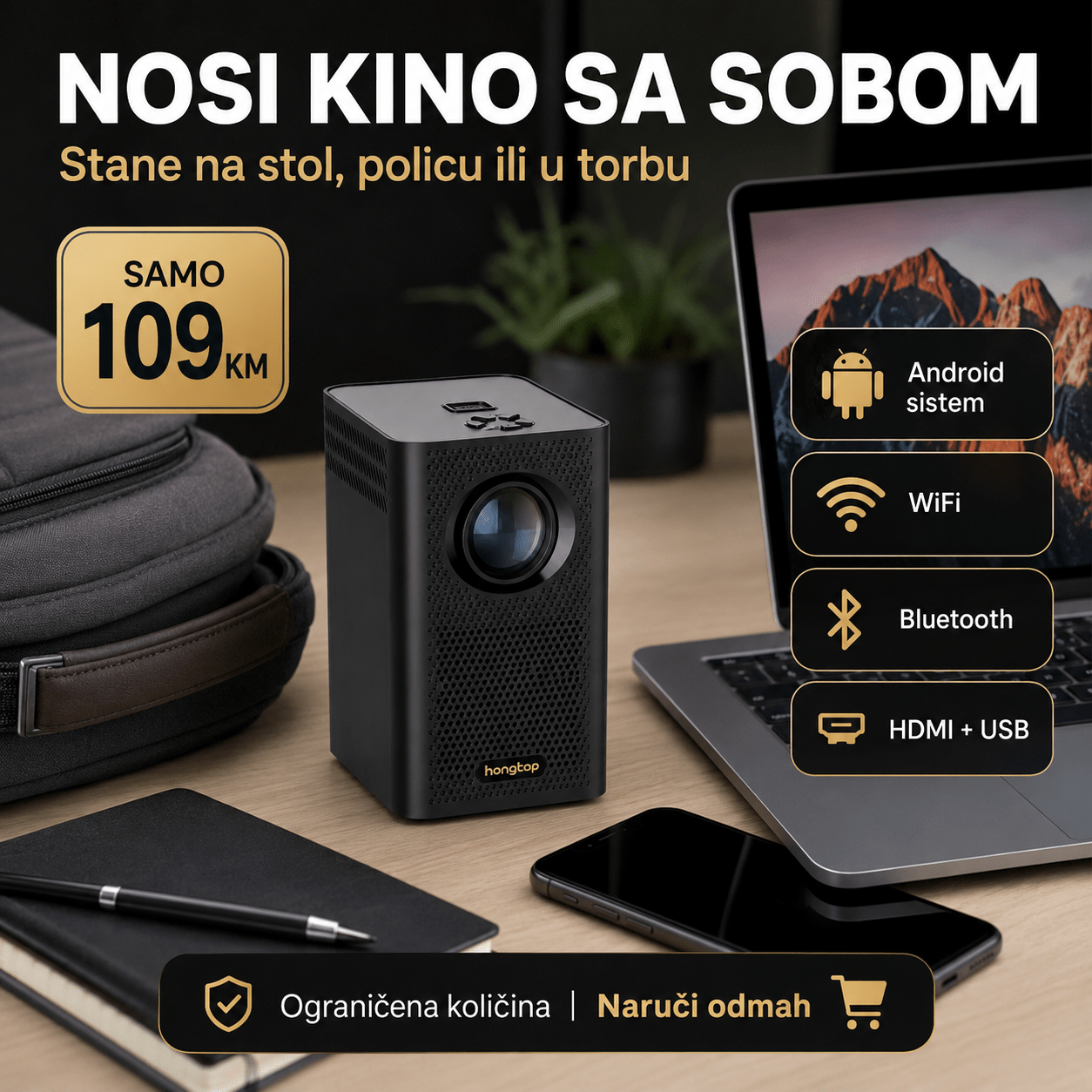 Mini Smart Projektor – – – slika 5