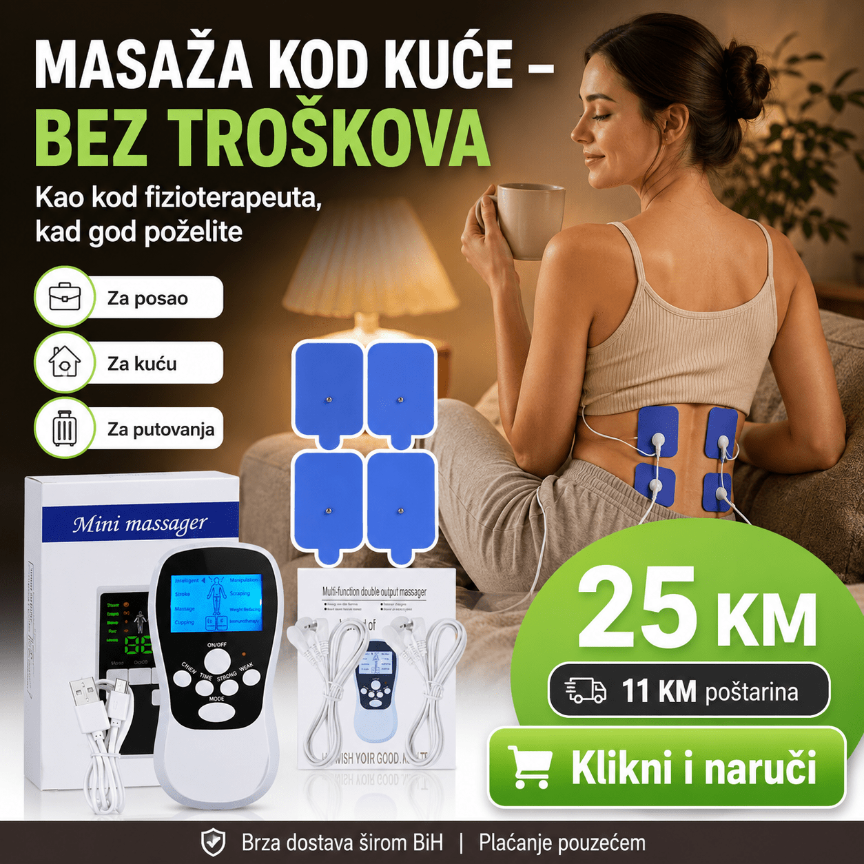 Mini Tens Masažer – – – slika 4