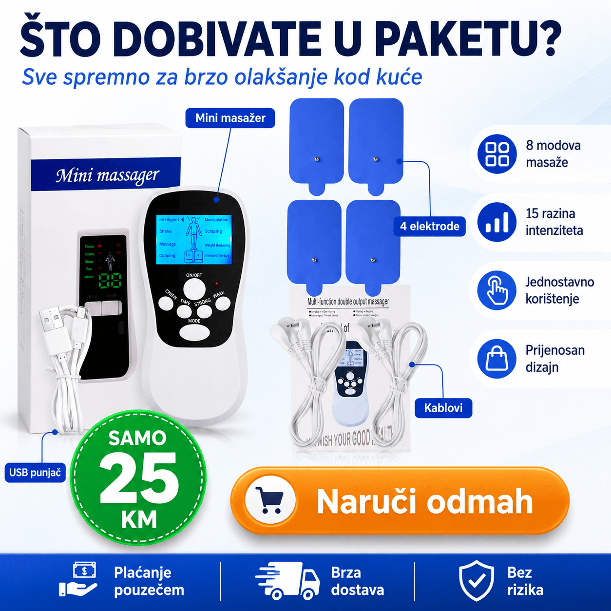Mini Tens Masažer – – – slika 5