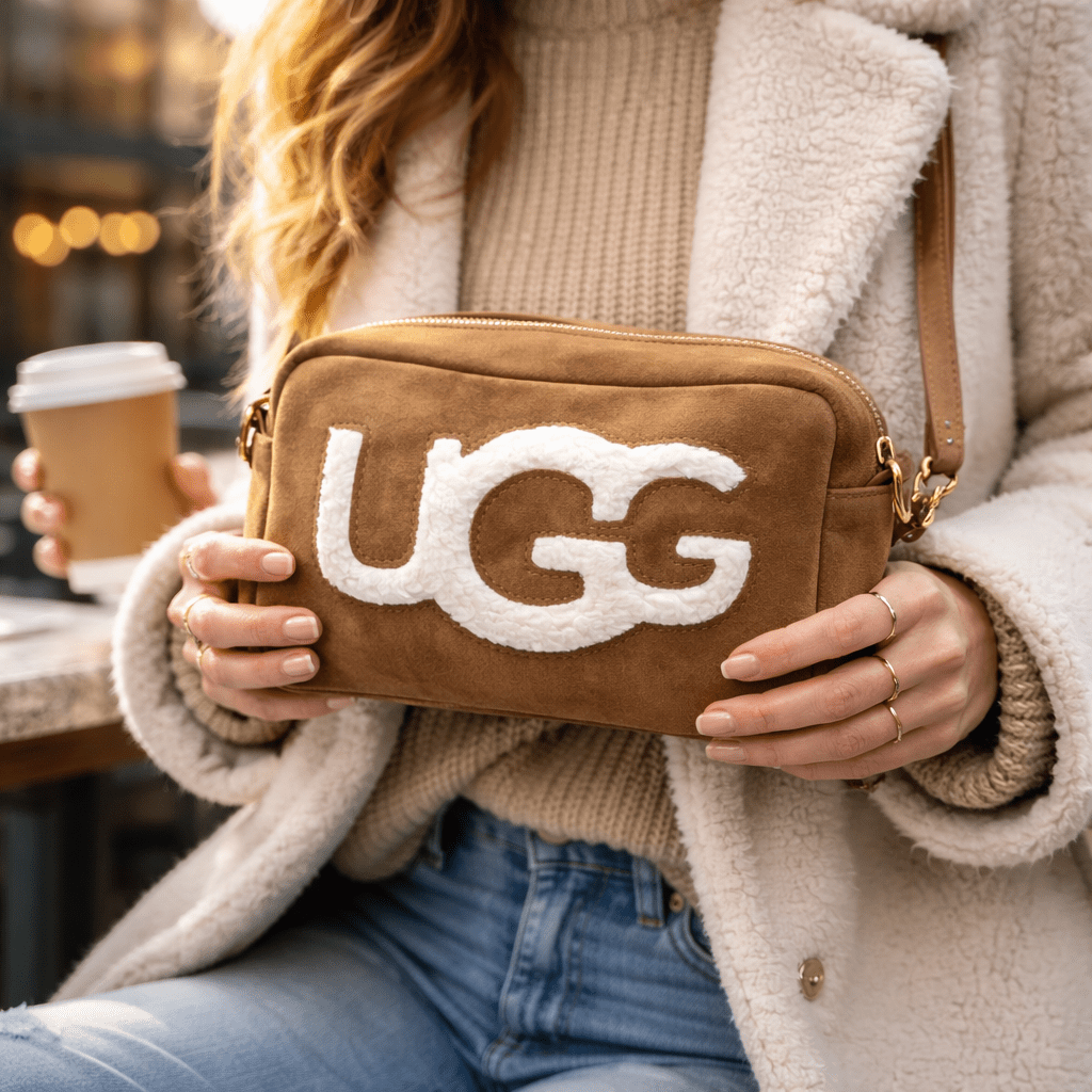 Mini Torba s Plišanim Detaljima – – Bež – slika 6