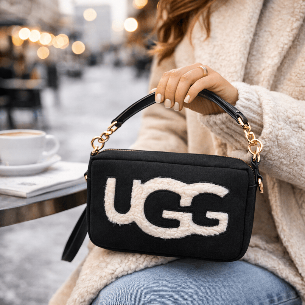 Mini Torba s Plišanim Detaljima – – Bež – slika 5