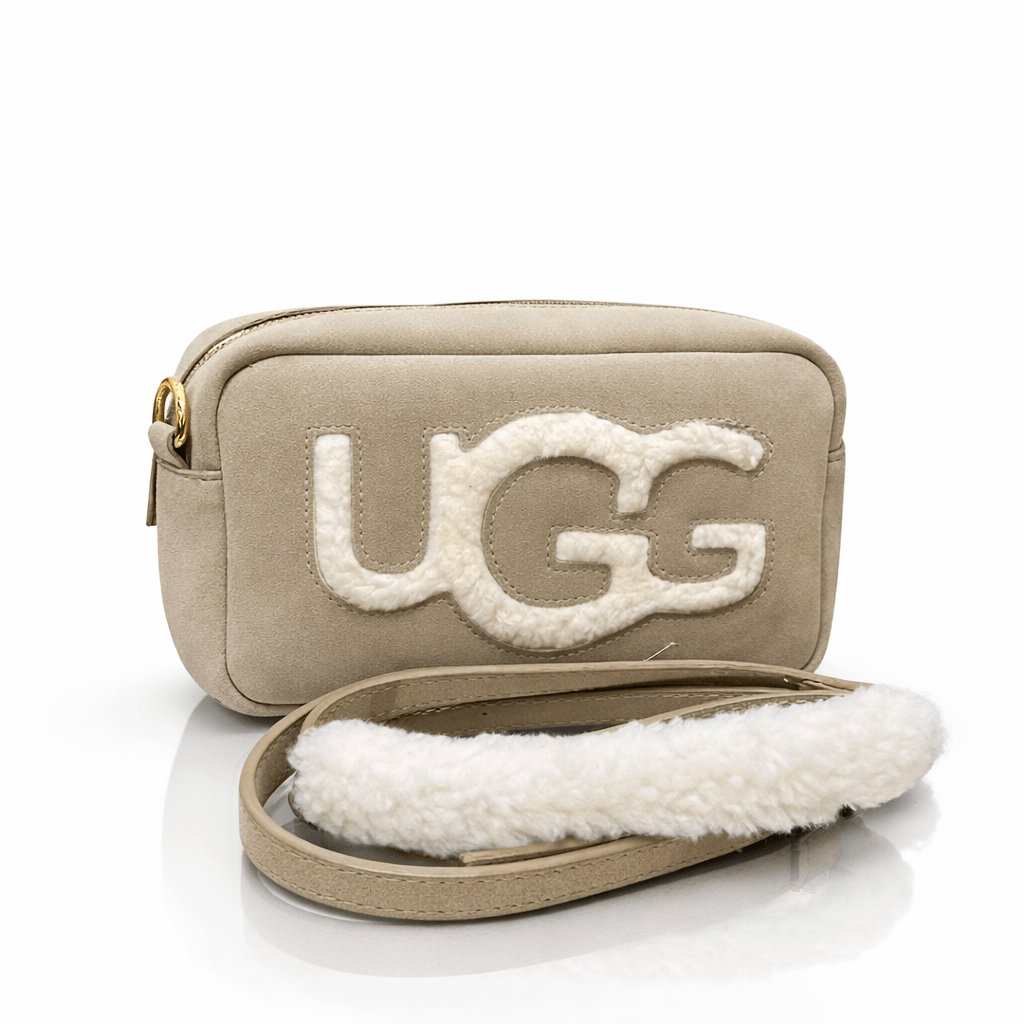 Mini Torba s Plišanim Detaljima – – Bež – slika 4