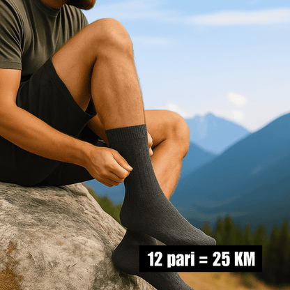 Mirisne Merino Vunene Čarape (12 pari) – – – slika 7