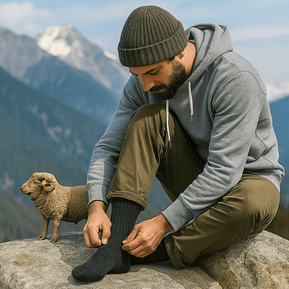 Mirisne Merino Vunene Čarape (12 pari) – – – slika 8