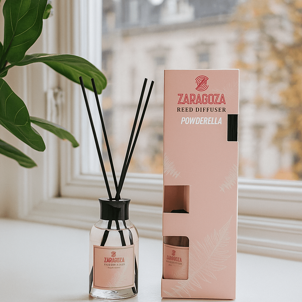 Mirisni difuzor s drvenim štapićima – Powderella - SAMO KLIKNI