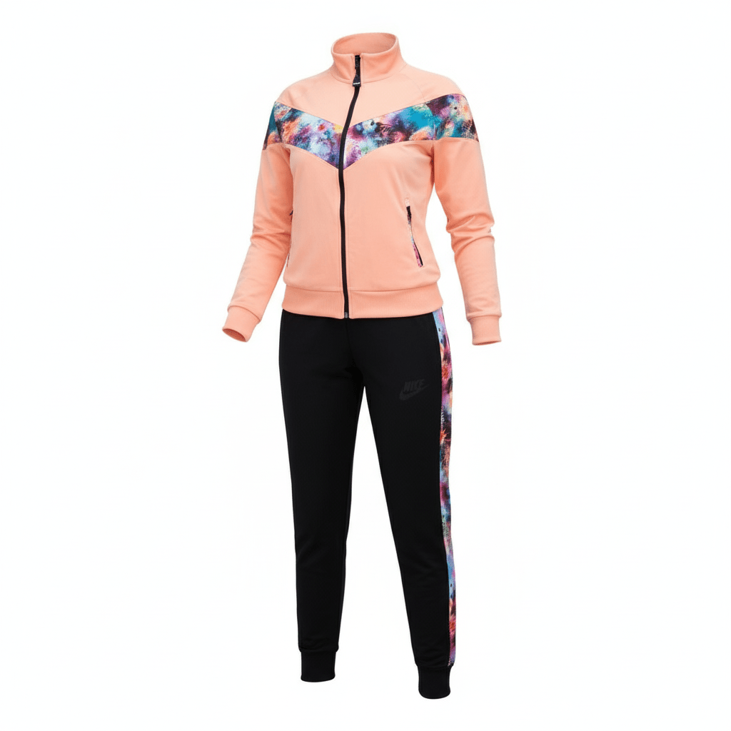 Moderan Ženski Trenerka Komplet sa Šarenim Detaljima – Ženski Trenerka Komplet – M – slika 2