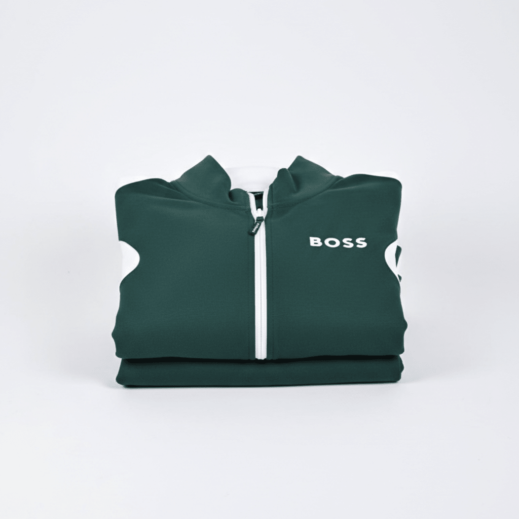 Moderna Muška Trenerka u Zelenoj i Bijeloj Boji – Muška odjeća – S – slika 6