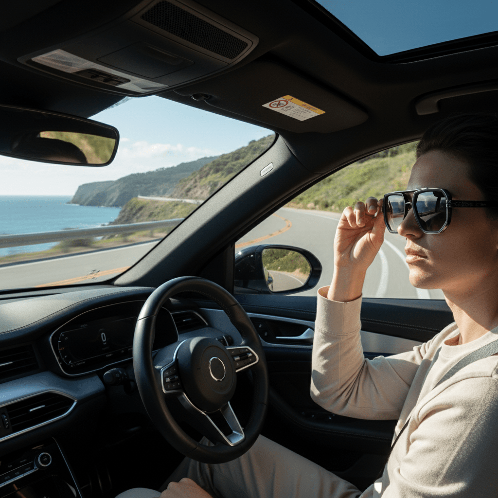 Moderne Sunčane Naočale – Sunčane naočale – Univerzalna – slika 5