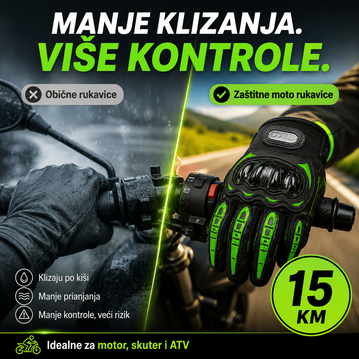 Motociklističke Zaštitne Rukavice – – – slika 4