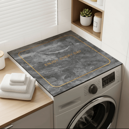 Mramorna Prostirka za Veš Mašinu – Prostirke za veš mašine – Univerzalna Siva Mramor – slika 1