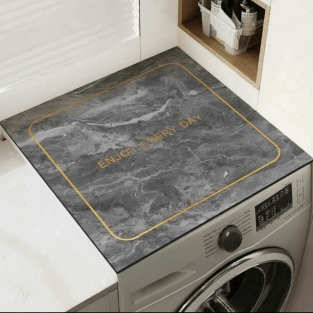Mramorna Prostirka za Veš Mašinu – Prostirke za veš mašine – Univerzalna Siva Mramor – slika 2