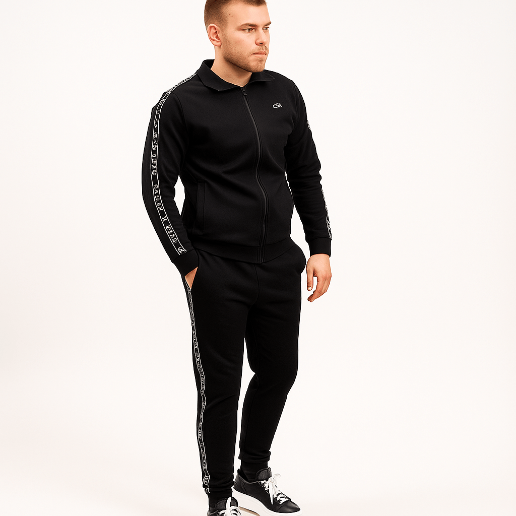 Muška Premium Crna Trenirka - SAMO KLIKNI