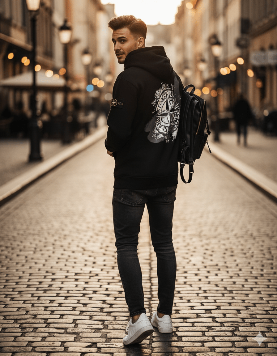 Muška Premium Hoodica – – M – slika 3