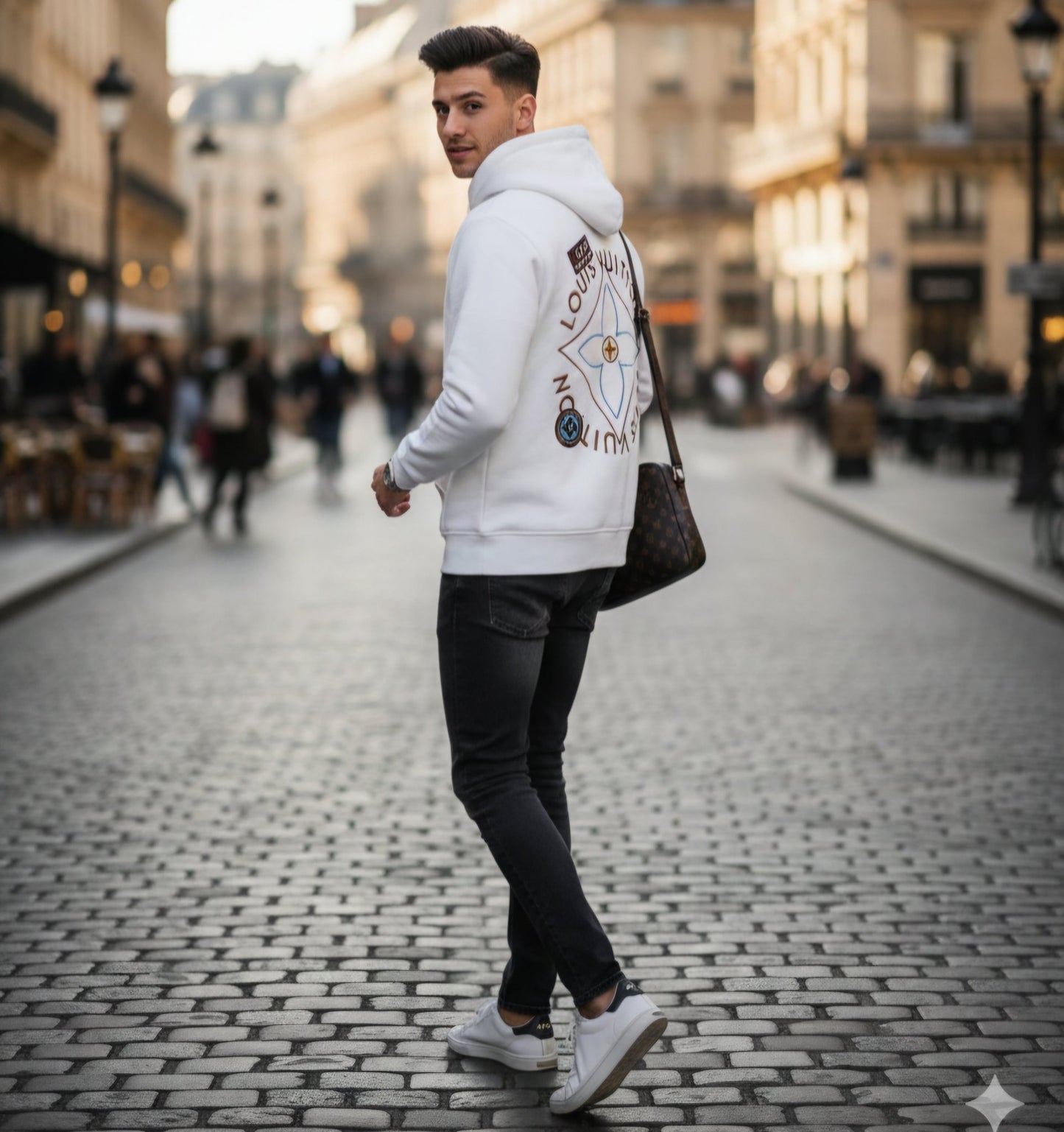 Muška Premium Hoodica – – M – slika 4