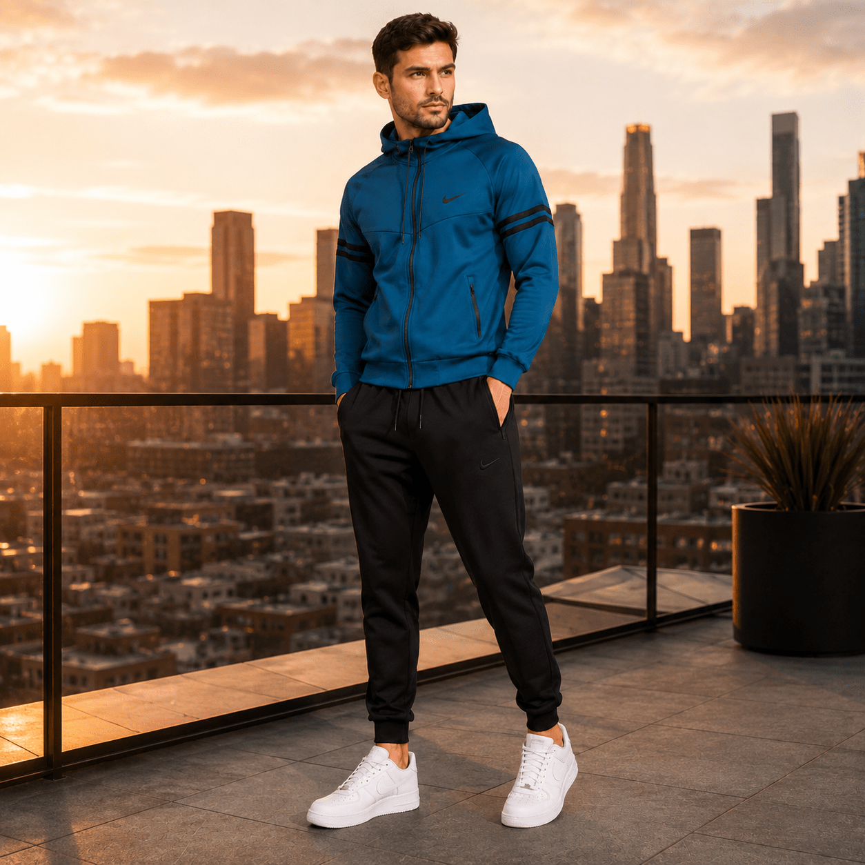Muška Premium Trenerka – – 3XL – slika 6