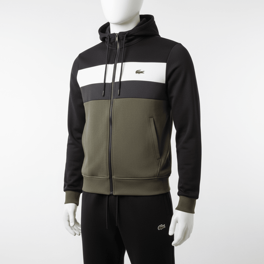 Muška Premium Trenerka – Muške Trenerke – S Zelena/Crna – slika 1